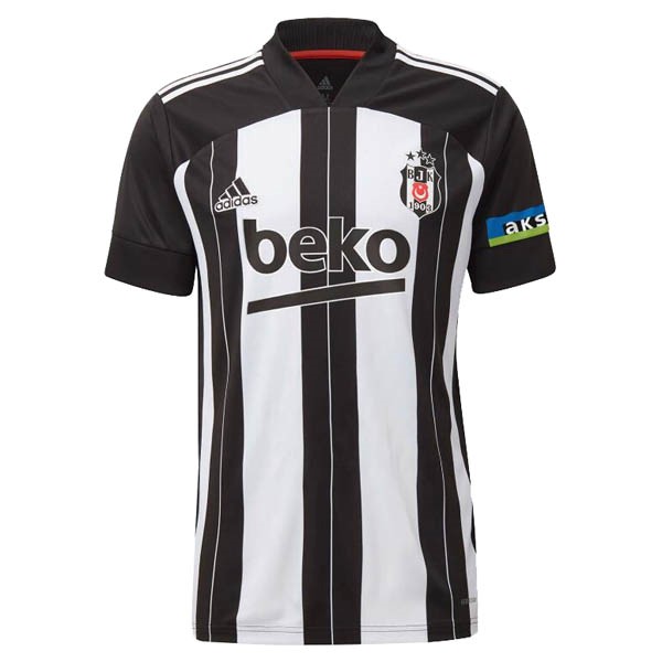 Tailandia Camiseta Besiktas 2ª 2020-2021 Negro Blanco